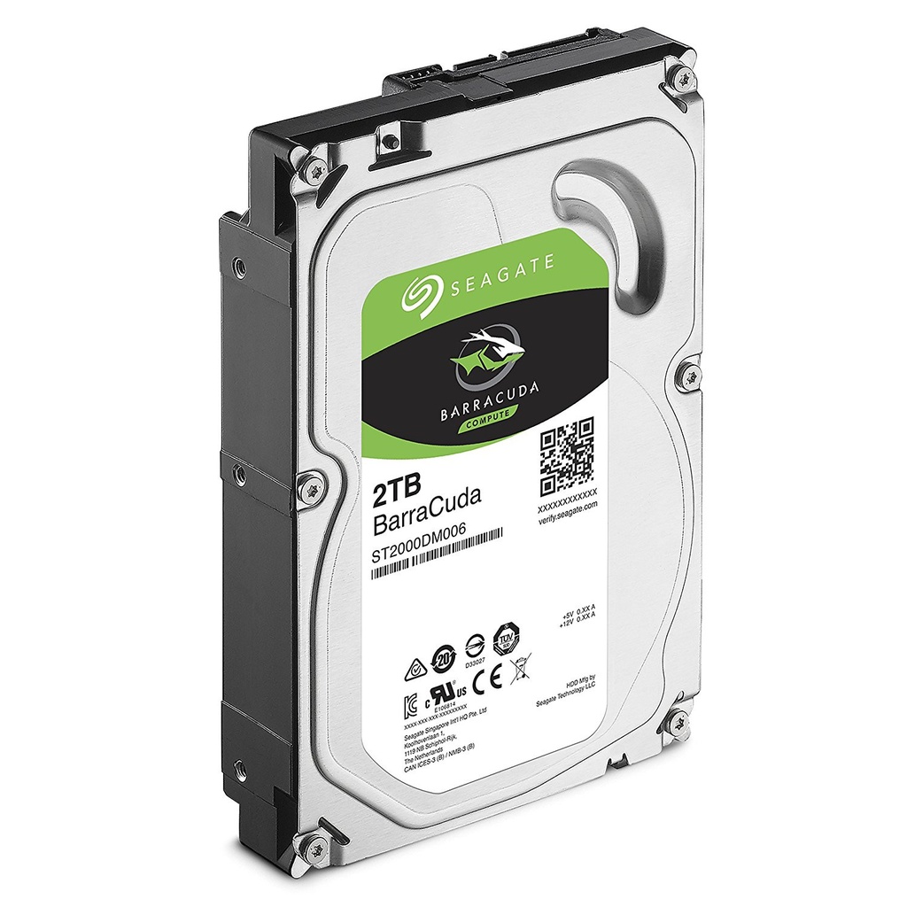 Seagate 2TB BarraCuda SATA III 3.5" 7200 rpm Internal HDD