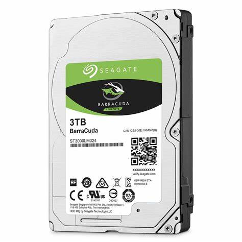 Seagate Barracuda 3TB Sata 3.5" Desktop Internal HDD