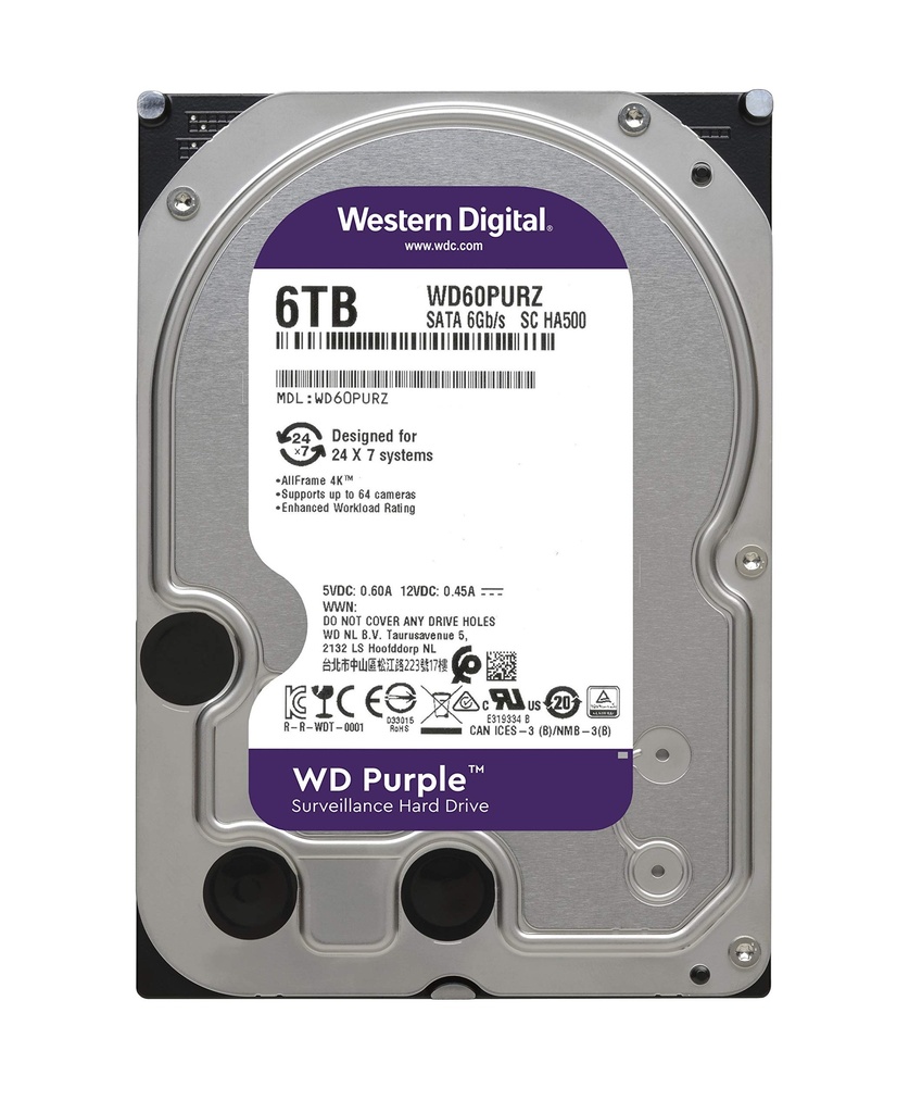 6TB MultiBrand Surveillance 3.5″ Internal Hard Drive