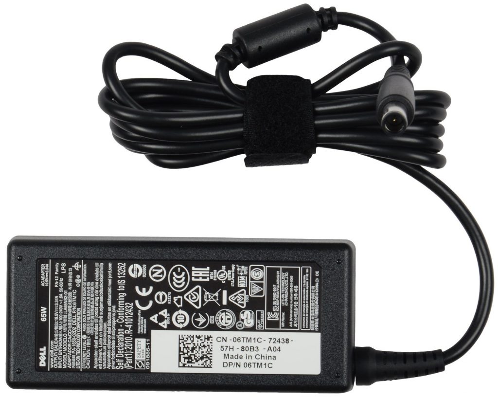Dell 65W 19.5V 4.62A Charger Laptop Adapter